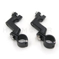 Offset Foot Peg Mount for Harley Sportster Dyna Softail (1")