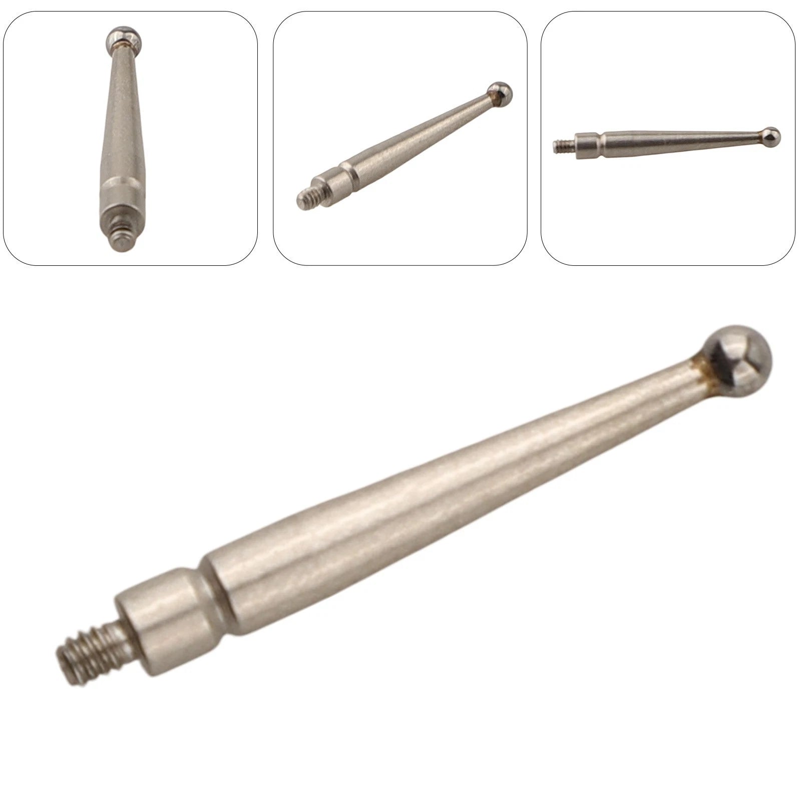 M1 6x0.35 Thread Dial Test Indicator Probe Tungsten Steel Head