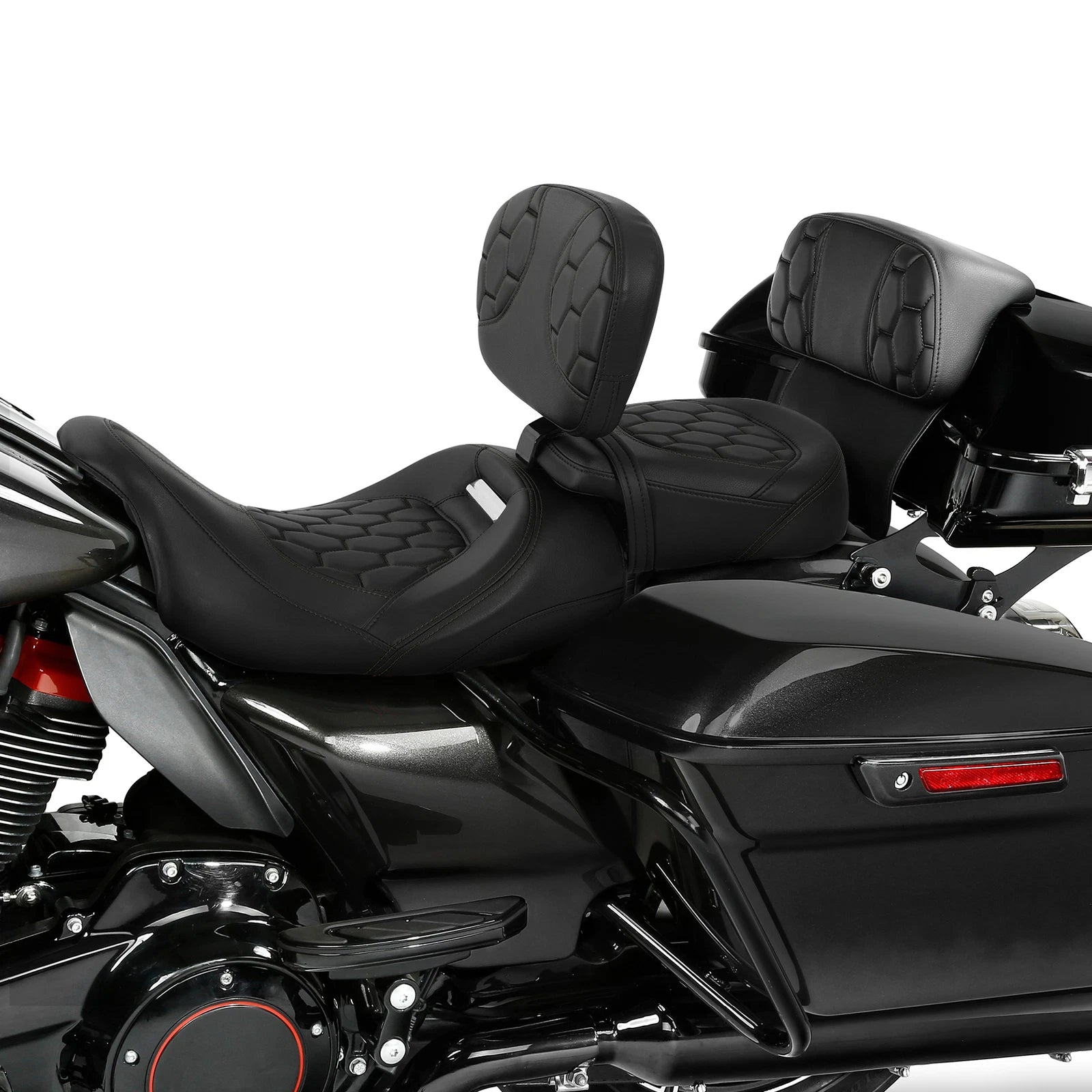 Seats & Backrest Pad for Harley Touring Models (2014–2023)