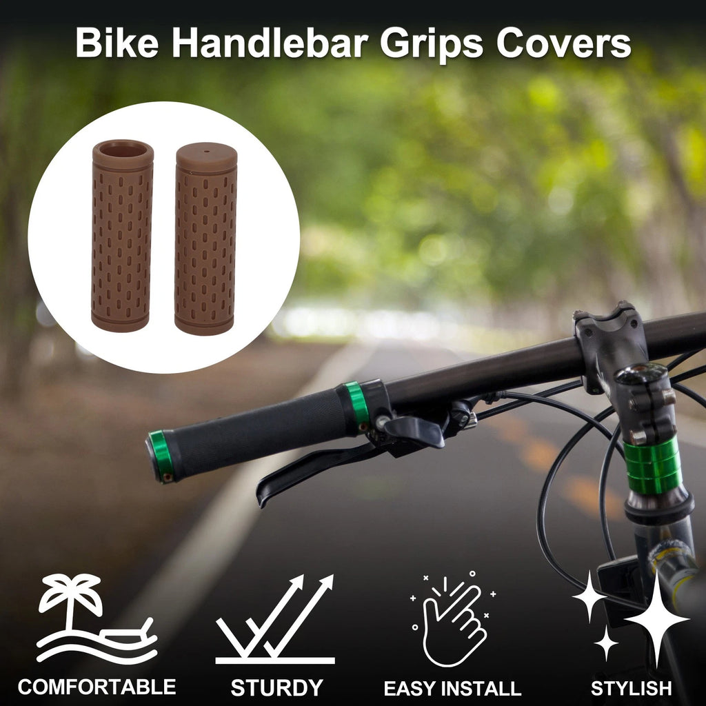 Bike Handlebar Grip Cover 90mm Lightweight End Grips Protector for MTB (90mm)