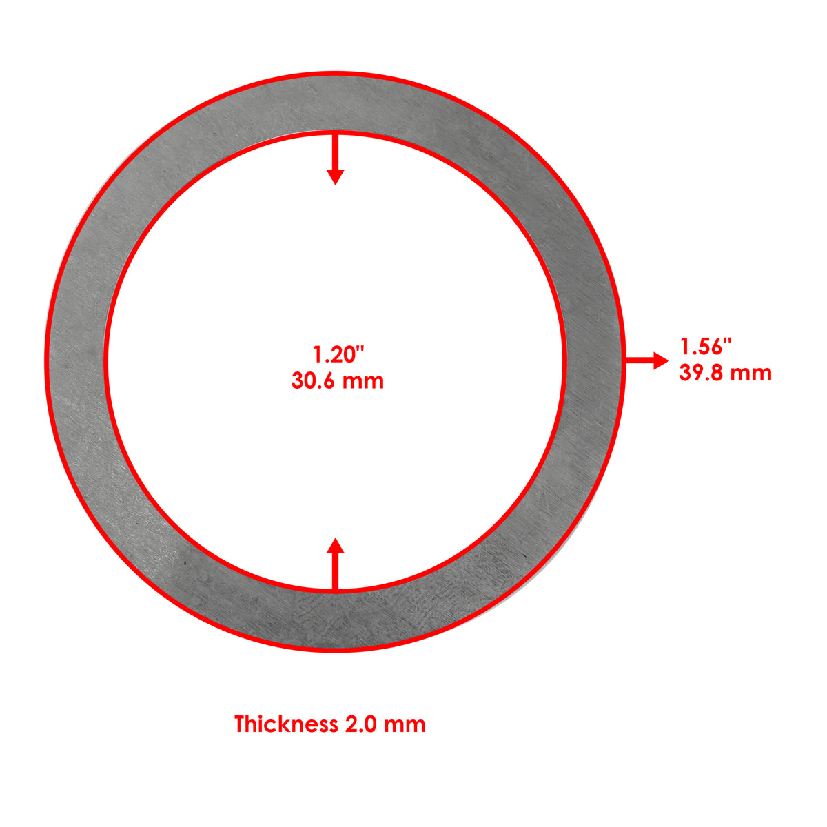 Differential Pinion Shim B OEM for Honda TRX420 Rancher (2007–2016)