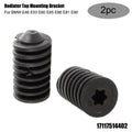2X Radiator Mounting Bracket for BMW E46 E53 E60 E65 E66 E81 E90 (2000–2012)