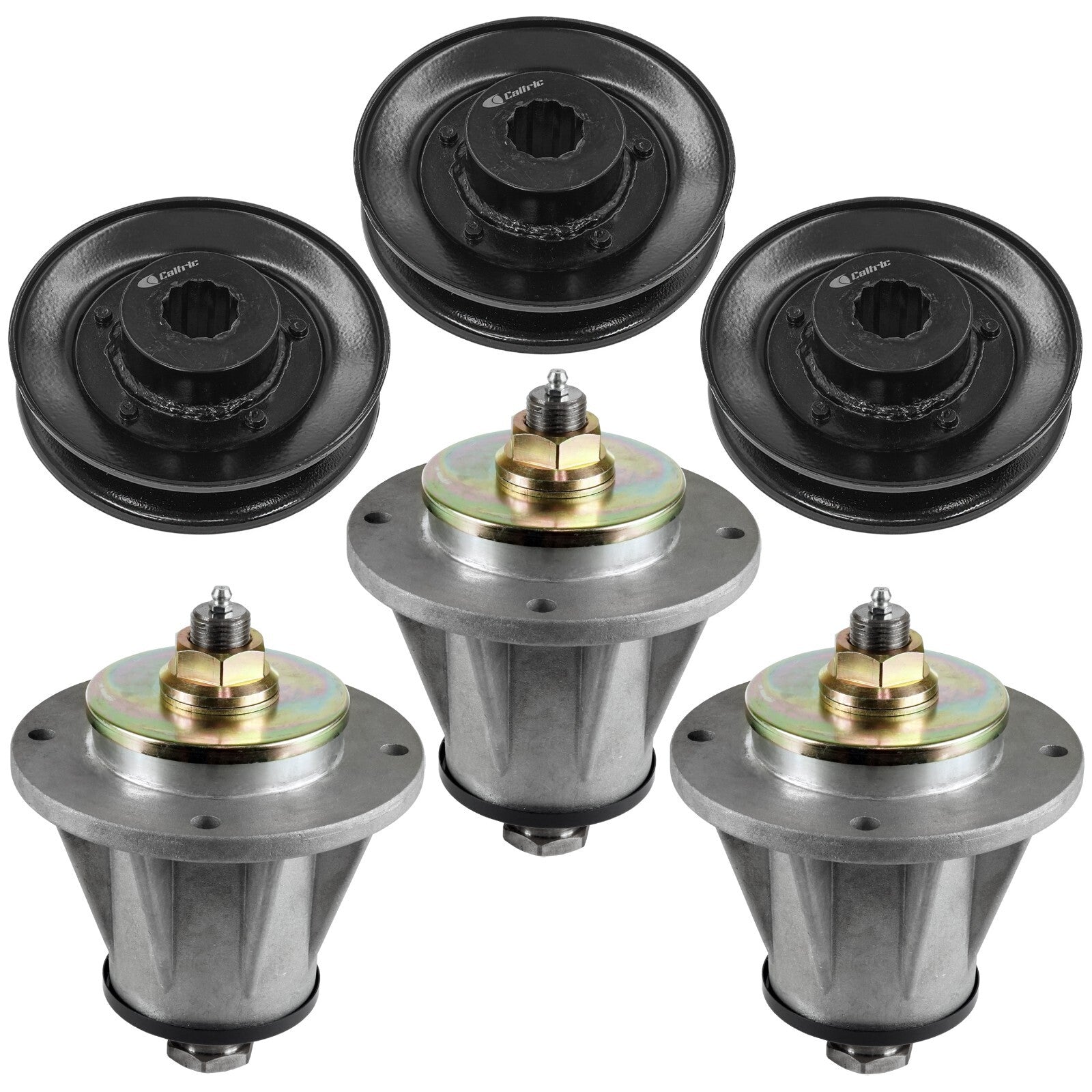 Deck Spindle and Pulley Assembly Heavy Duty for Dixon DX 161 (61 inch) (2000–2000)