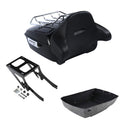 King Trunk Backrest Rack Mount for Harley Softail Deluxe FLHCS (2018–2026)