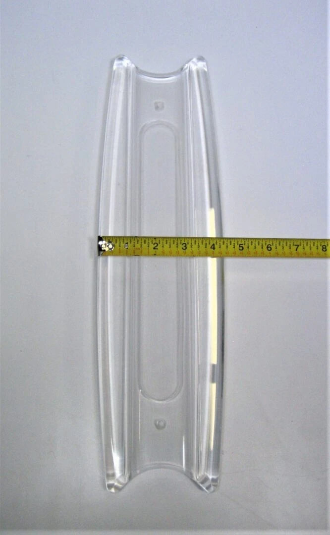 Polycarbonate Clear Step for Oval-Shaped Marine Ladders (16.5" x 4.5")