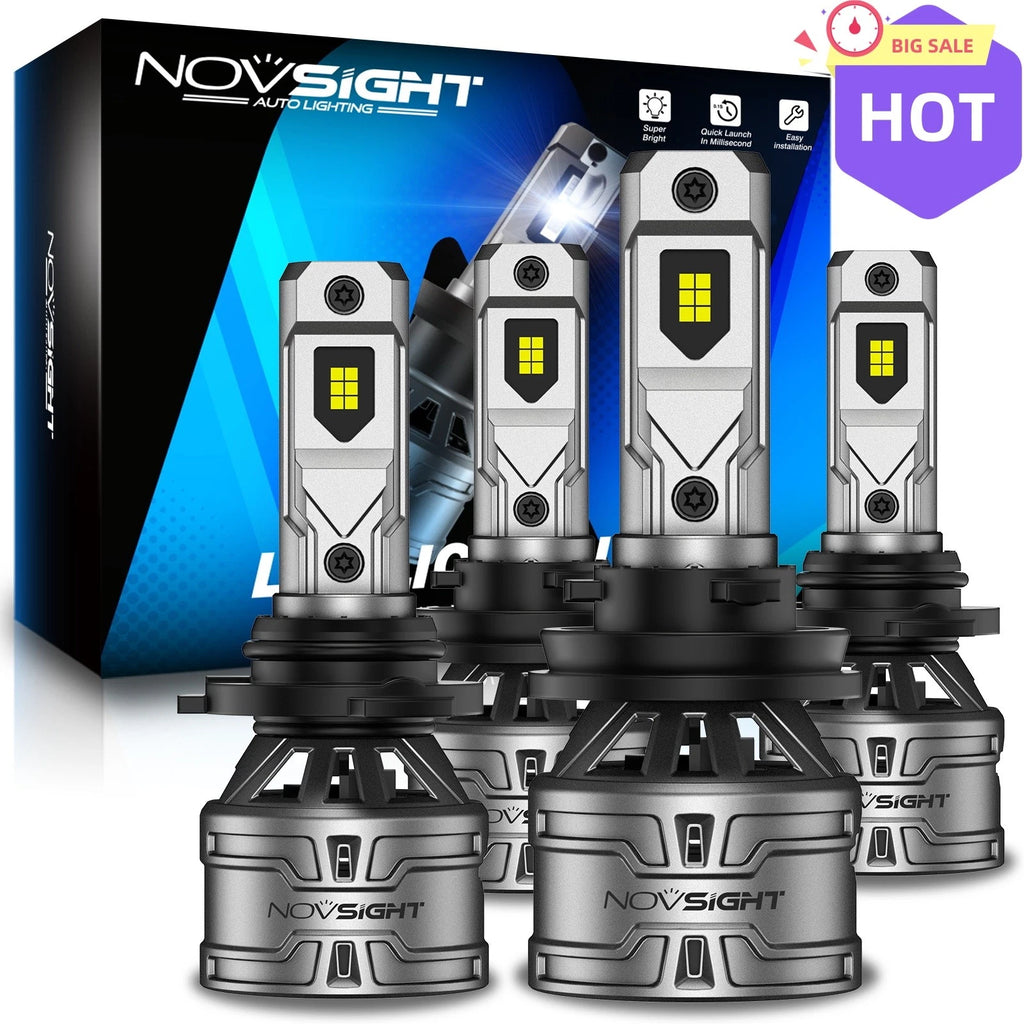 H11 + 9005 Combo LED Headlight Bulbs for (40000lm, 6000K)