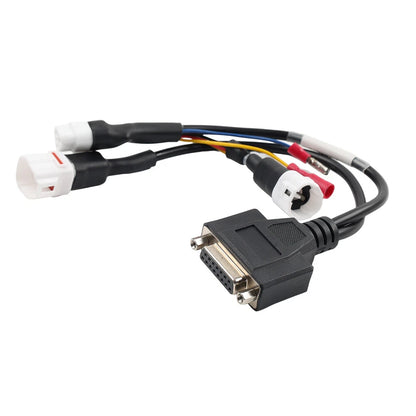 OBD2 Adapter Diagnostic Connector Cable for Yamaha 3 Pin 4 Pin, Honda 4 Pin
