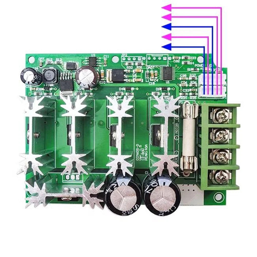 DC Motor Speed Regulator for DIY Electrical Projects (12V-50V)