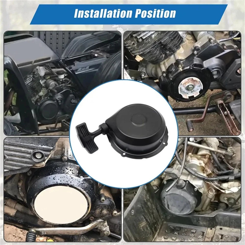 Recoil Starter Pull Start for Yamaha Bruin 350, Grizzly 400, 450 (2000–2018)