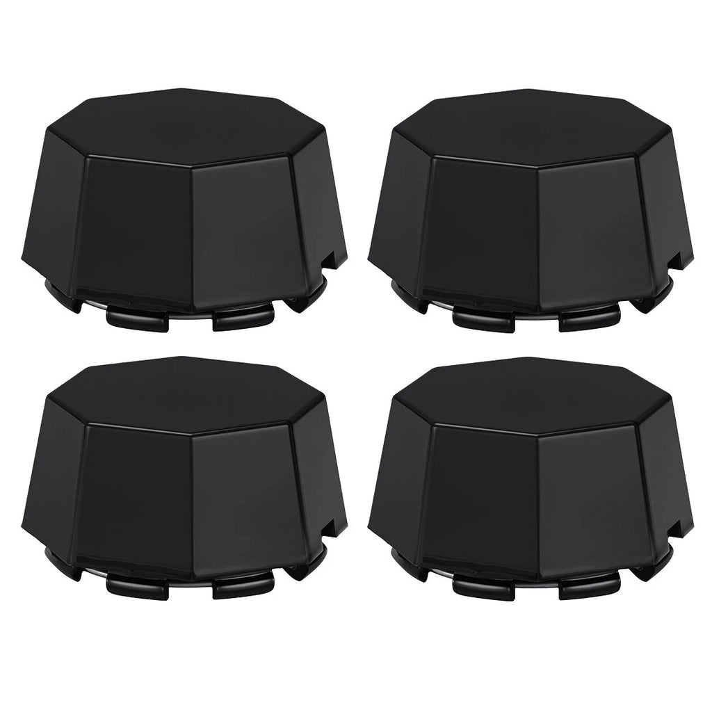 Set of 4 Black Center Wheel Hub Caps for Polaris Sportsman 570 SP (2015–2025)