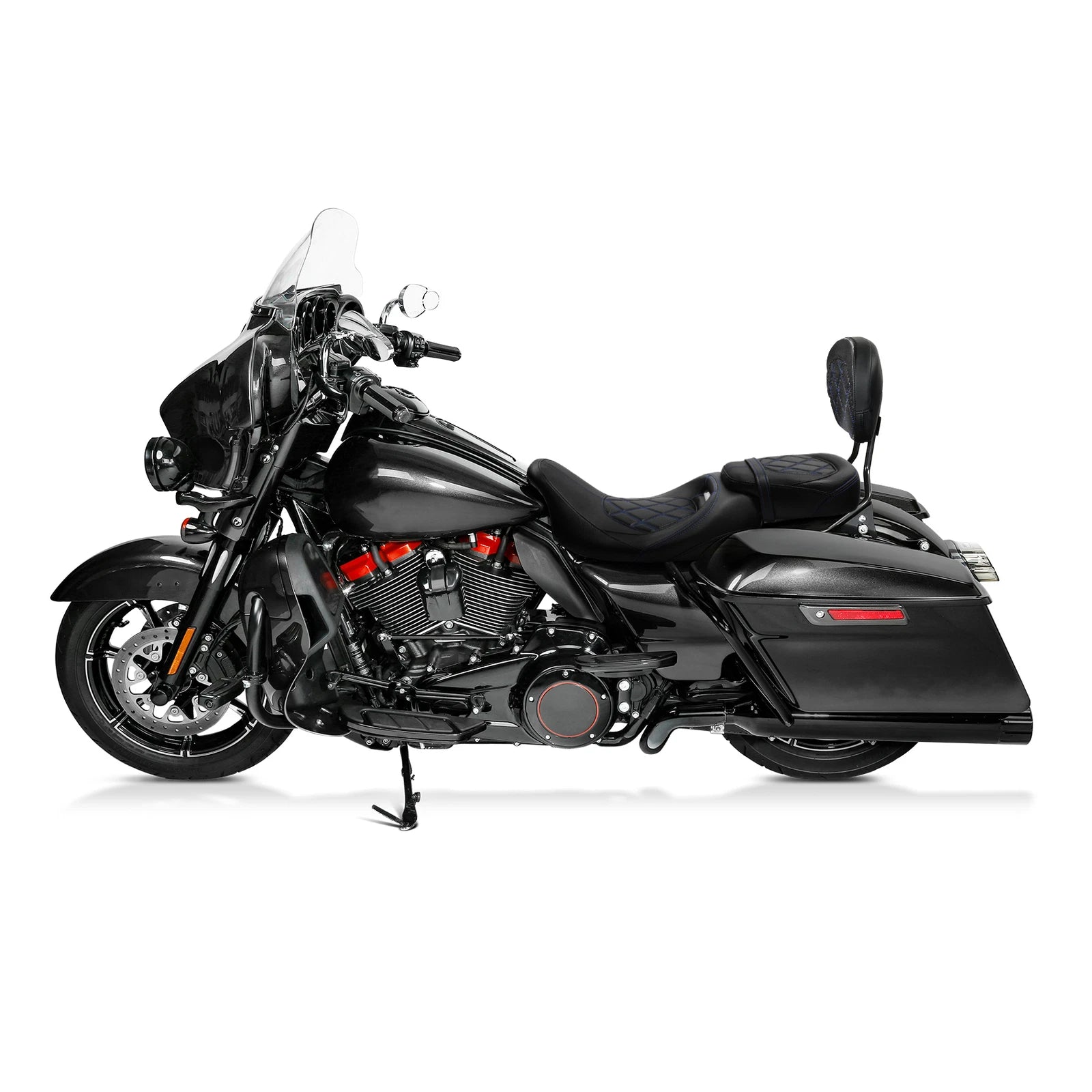 Sissy Bar Backrest Pad Bracket for Harley Electra Glide, Road King
