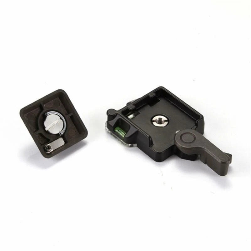 Clamp Quick Release Plate Mount Adapter for Tripod Ball Head Camera