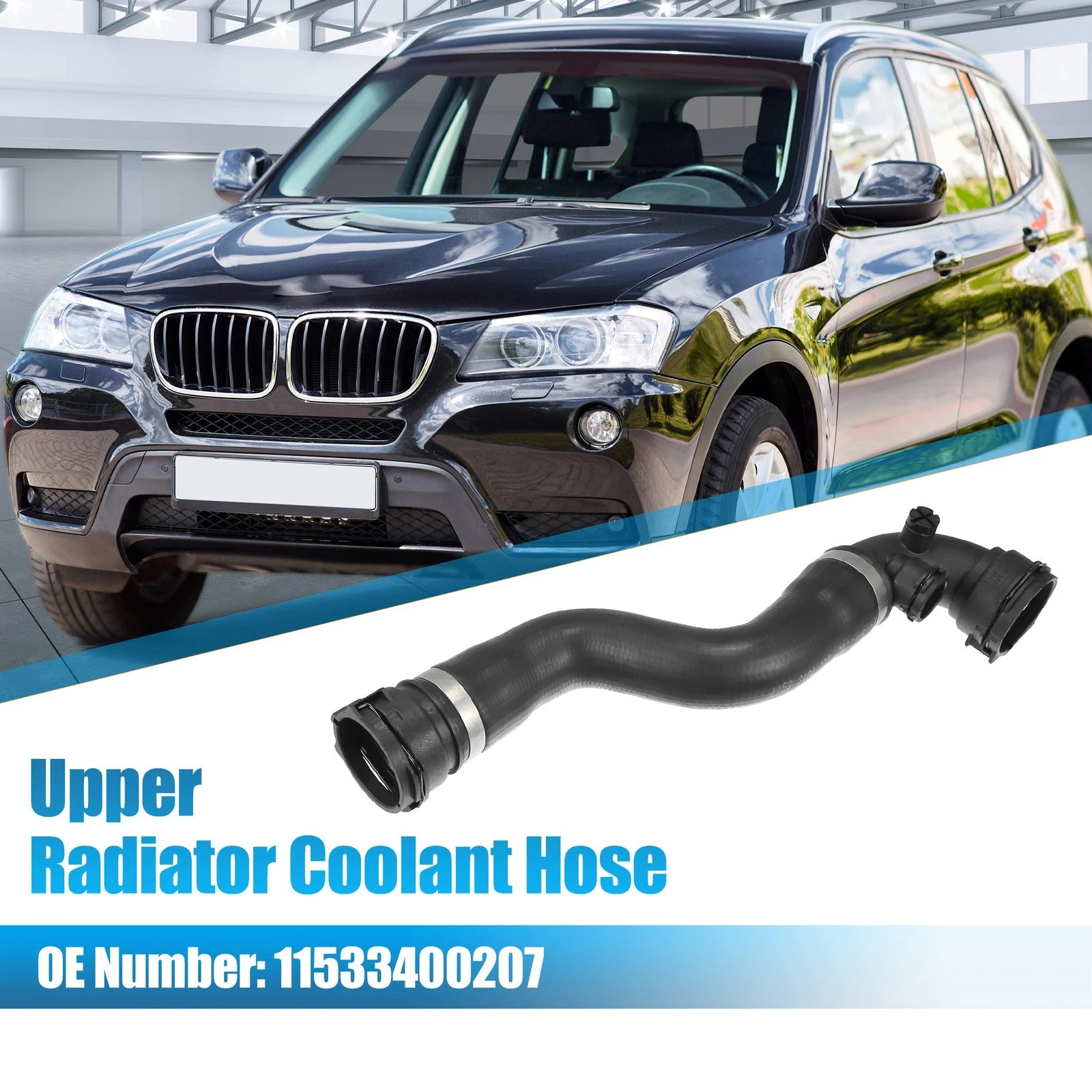 Radiator Coolant Hose Pipe Replacement for BMW X3 (2004–2022)
