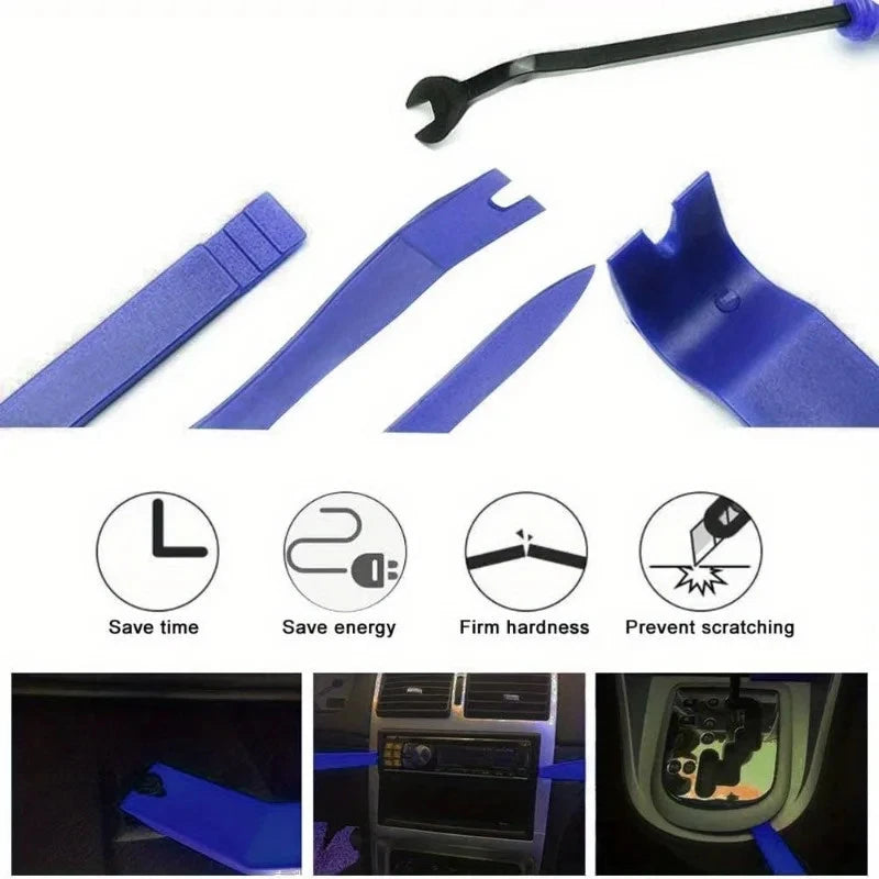 5PCS Car Door Panel Trim Removal Tools Kit for Dashboard & Audio Systems
