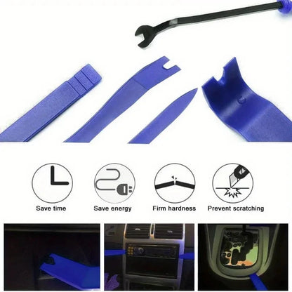 5PCS Car Door Panel Trim Removal Tools Kit for Dashboard & Audio Systems