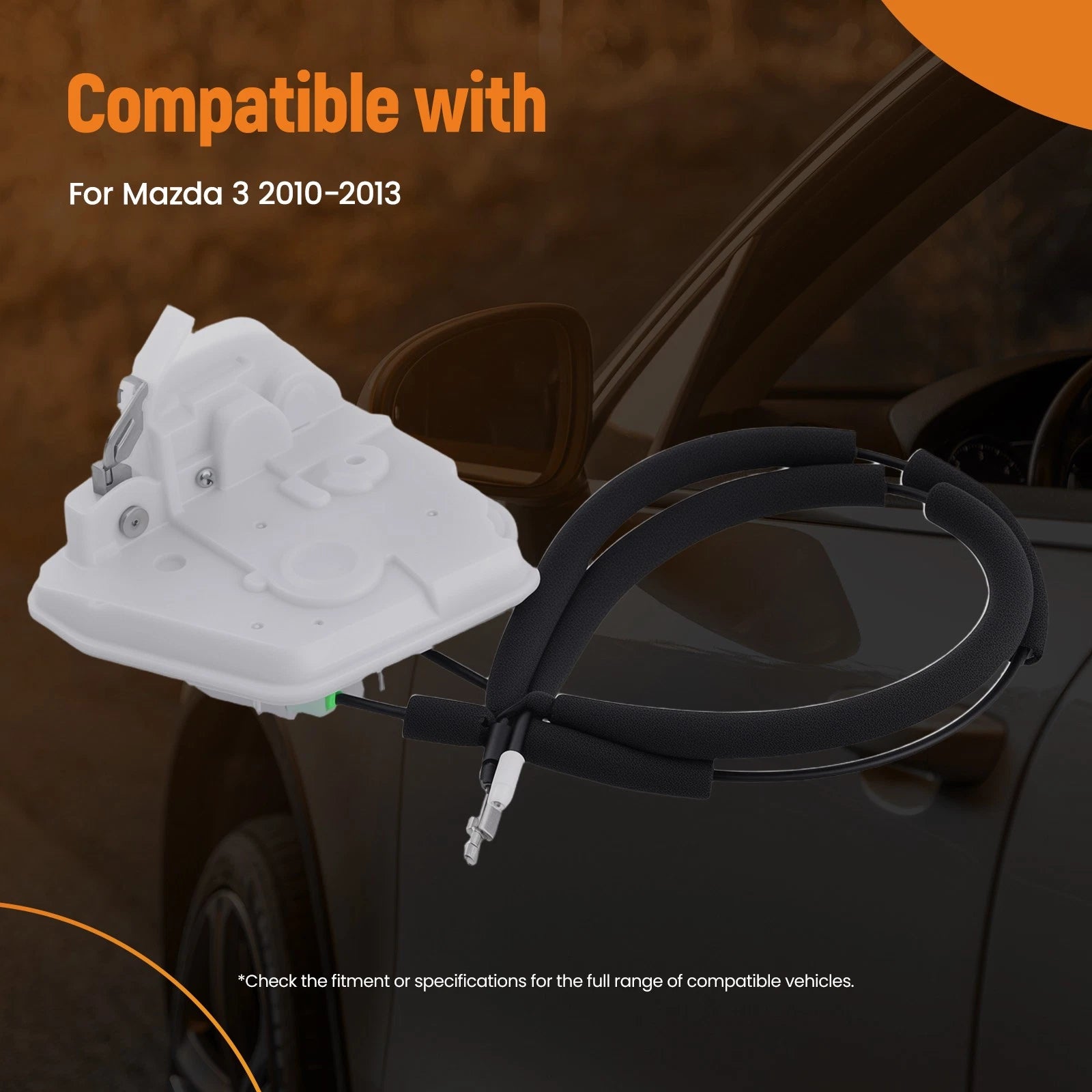Door Lock Control Actuator for Mazda 3 (2010–2013) BCS258310B BCS258310C