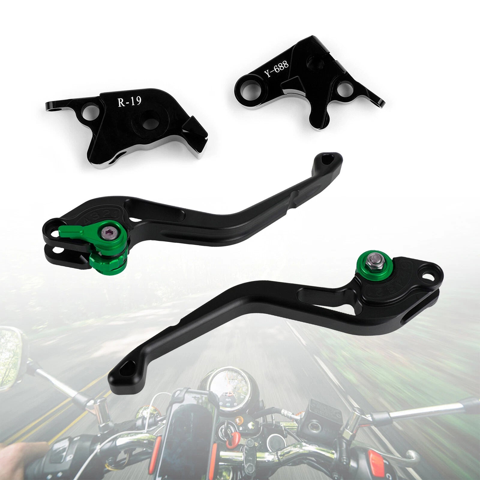 Short Clutch Brake Lever for Yamaha YZF R1 (2009–2014) T9