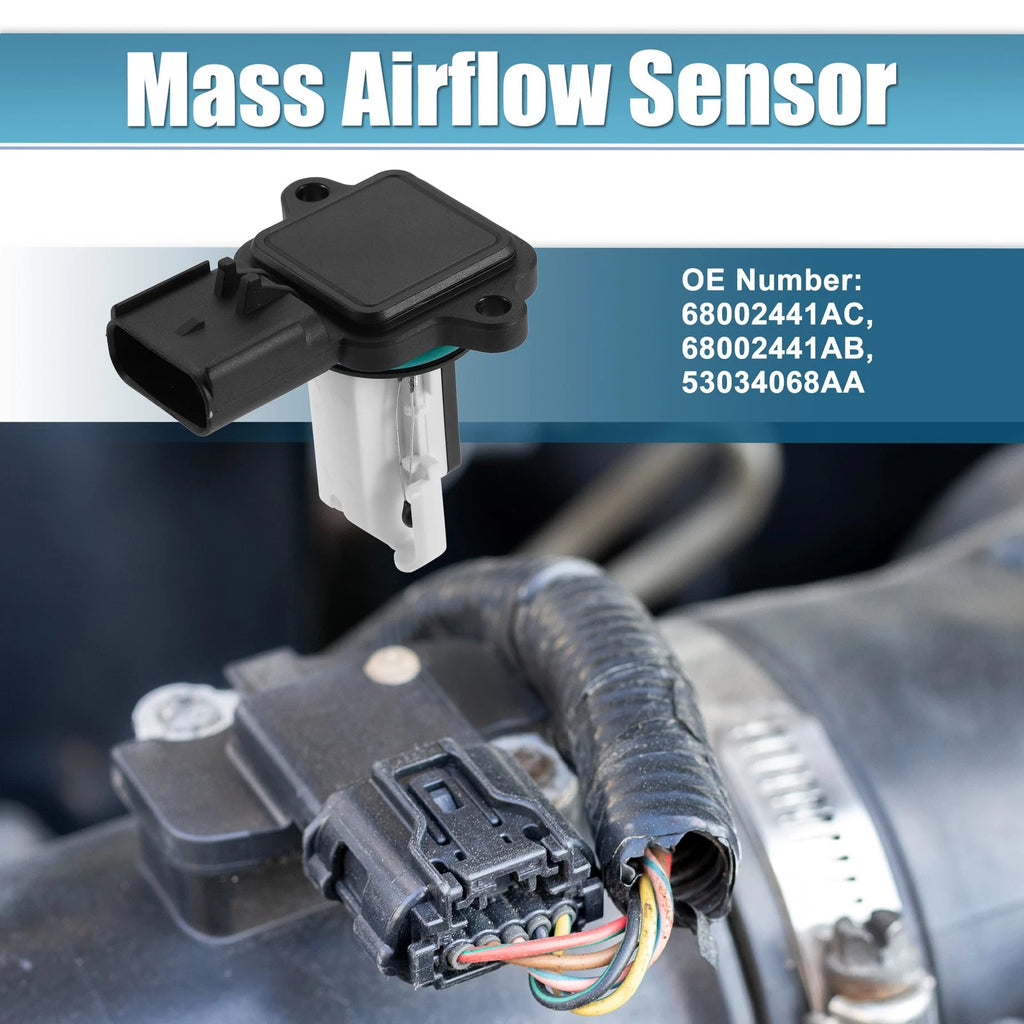 Mass Air Flow Sensor 68002441AC 53034068AA for Ram 2500 3500 6.7L (2007–2018)