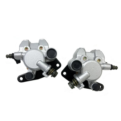 Front Rear Brake Calipers W/Pads for Honda TRX250X FourTrax 250 (1987–1992)