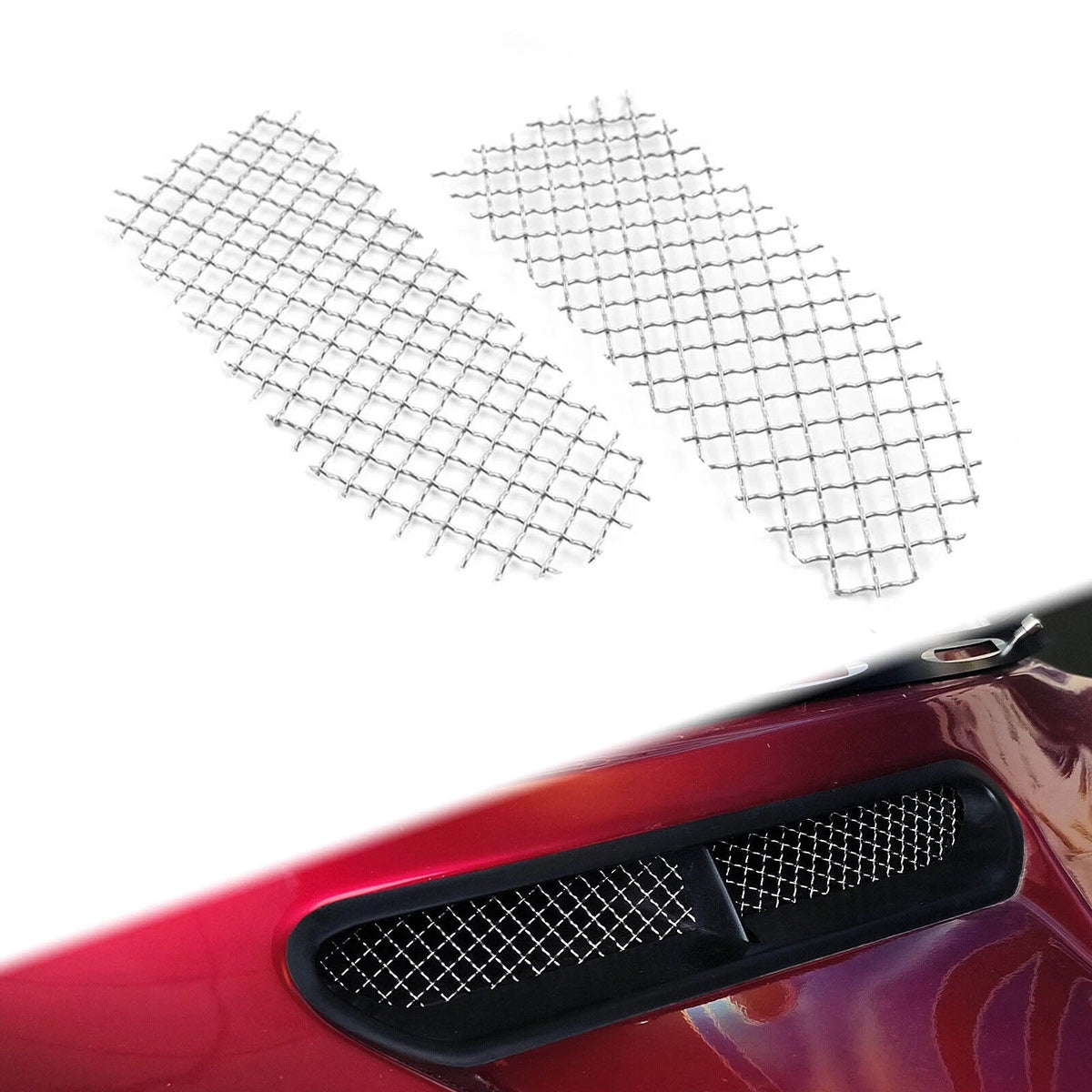 Mesh Fairing Vent Screen Grill for Harley Street Glide (2014–2022)