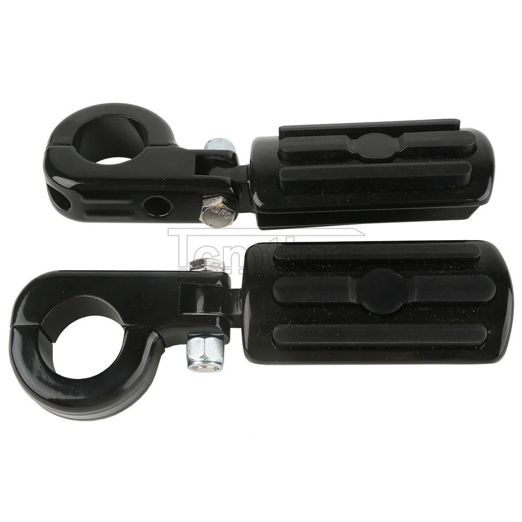 1 1/4" Engine Guards Foot Pegs Mounting Clamps for Harley (Year Range)