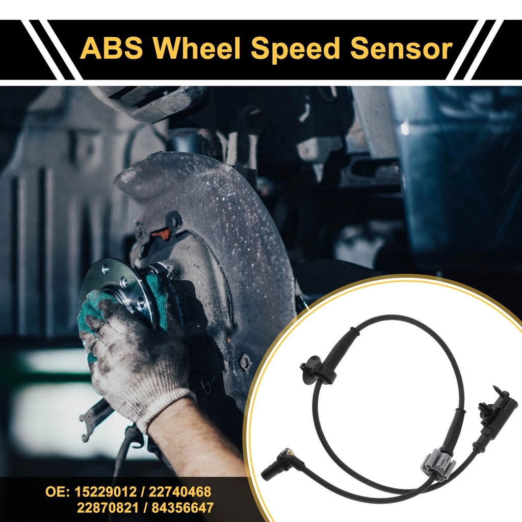 ABS Wheel Speed Sensor Front Left Replacement for Chevrolet Silverado 1500 (1999–2006)