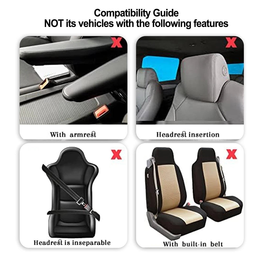 Plush Steering Wheel Cover Complete Car Accessory Set for All Vehicles