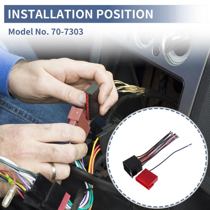 Car Stereo CD Player Wiring Harness Set for Hyundai Elantra (2007–2011)