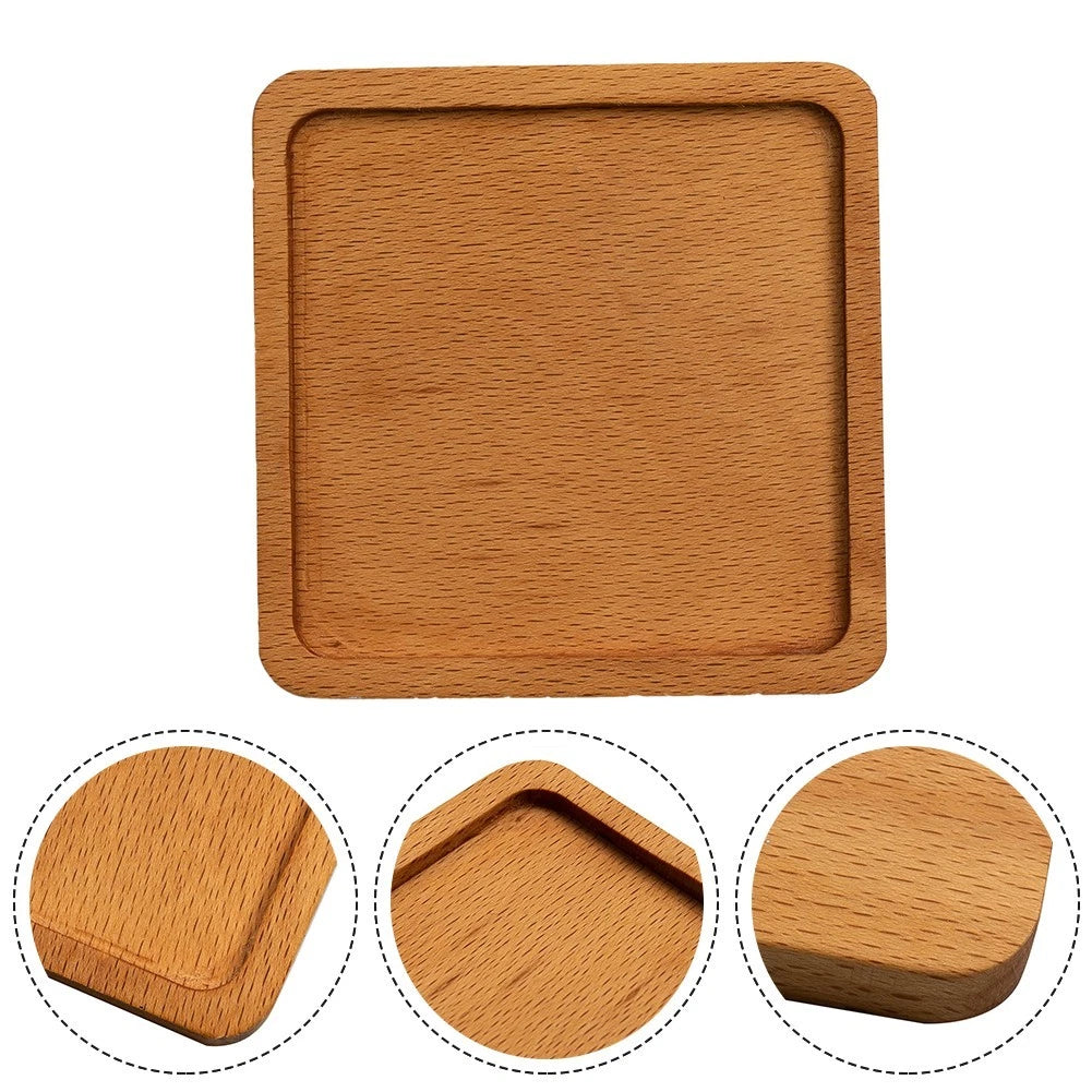 Set of 4 Non-slip Square Kitchen Tools for Coaster