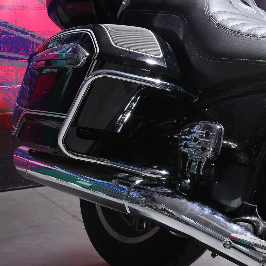 Chrome Saddlebag Guards for BMW R18 B Transcontinental (2021–2025)