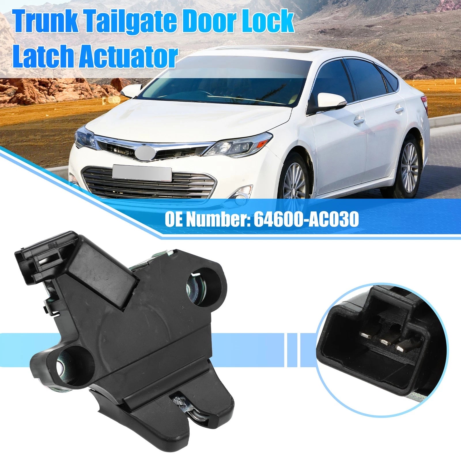 Trunk Latch Lock Actuator Replacement for Toyota Avalon (2005–2012)