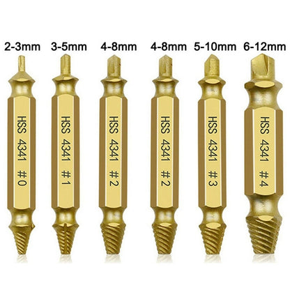 Screw Extractor Kit for Home Repair (Left-hand Drill)
