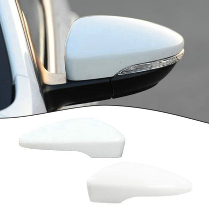 New Practical Mirror Cover Cap 1 Pair ABS Accessories Set Easy To Install