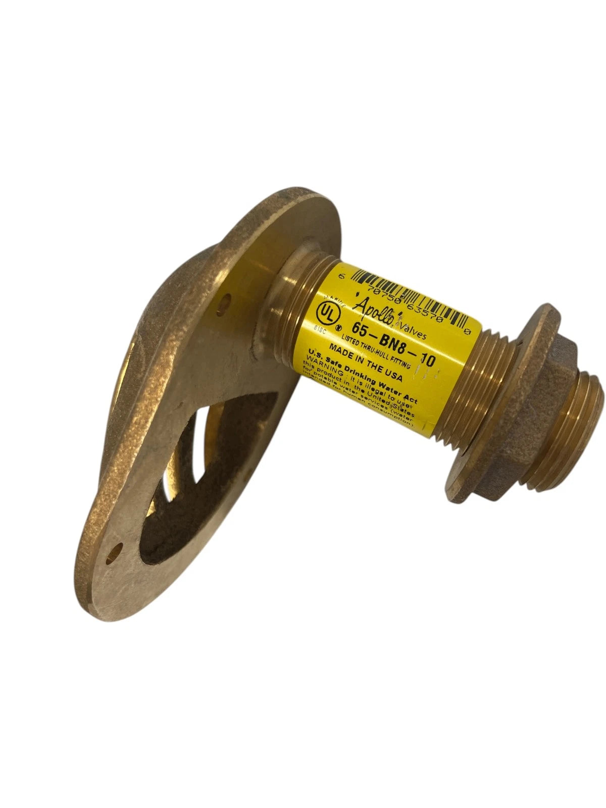 Thru-Hull Water Strainer for Apollo Conbraco 65-BN8-10 (3/4")