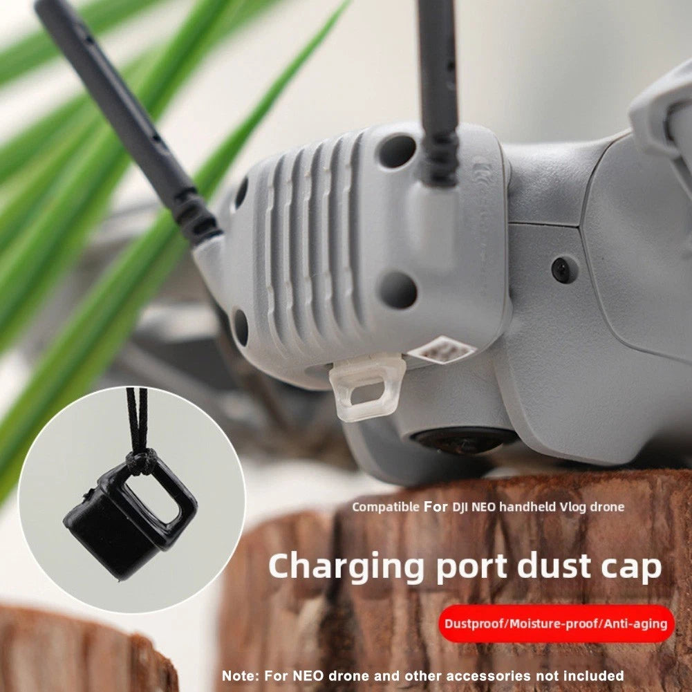 Flexible Silicone Dust Cover for DJI NEO2 Charging Port