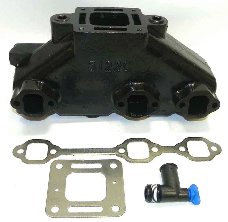 GLM Exhaust Manifold for Mercruiser 4.3 Liter V6 (1990–1997) - 51220G