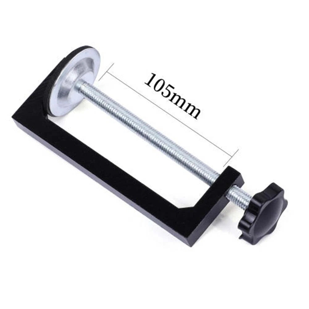 Adjustable C-Clamp for Drilling Tasks - Reversible Mechanism