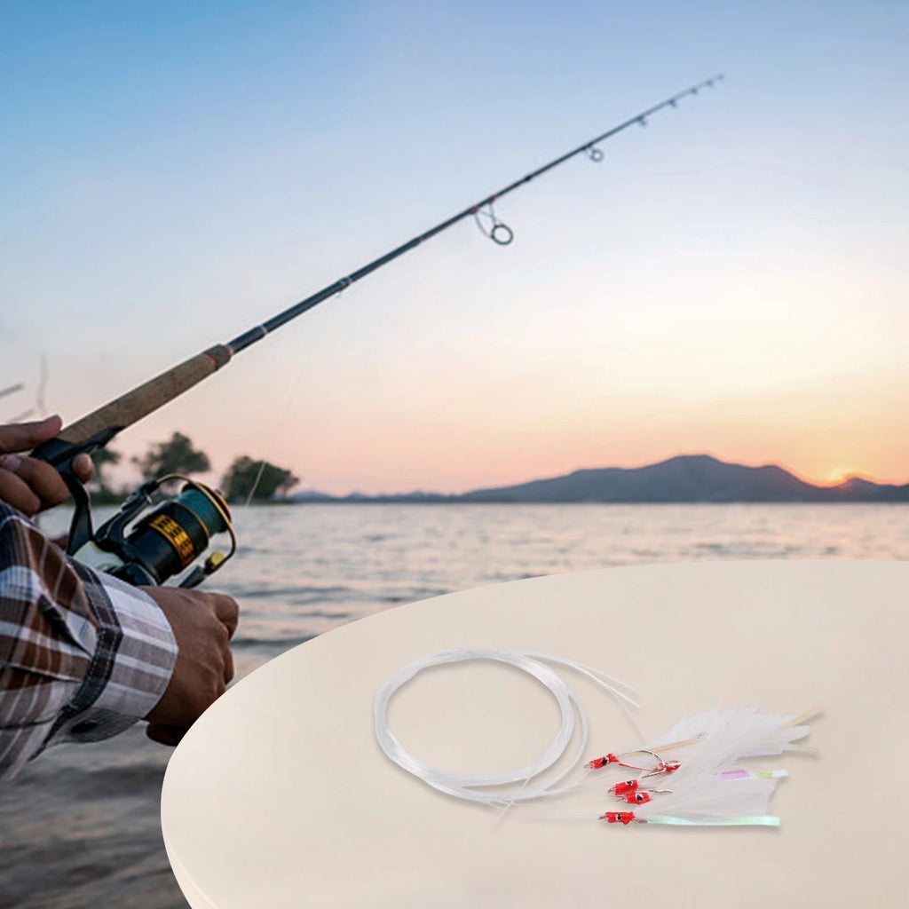 5 Hook Sabiki Rigs for Deep Sea Fishing