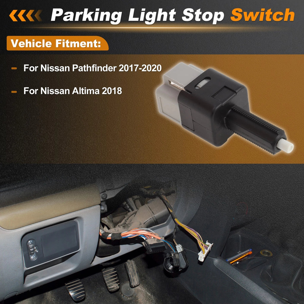 Brake Light Switch for Nissan Pathfinder (2017–2020) 25320AX11A