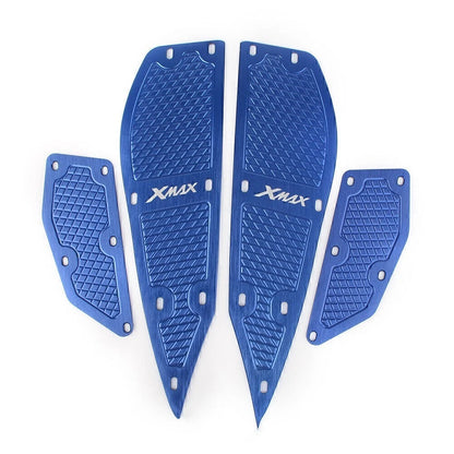 Footboard Step Footrest Plate for Yamaha XMAX300 (2017–2018) - Blue