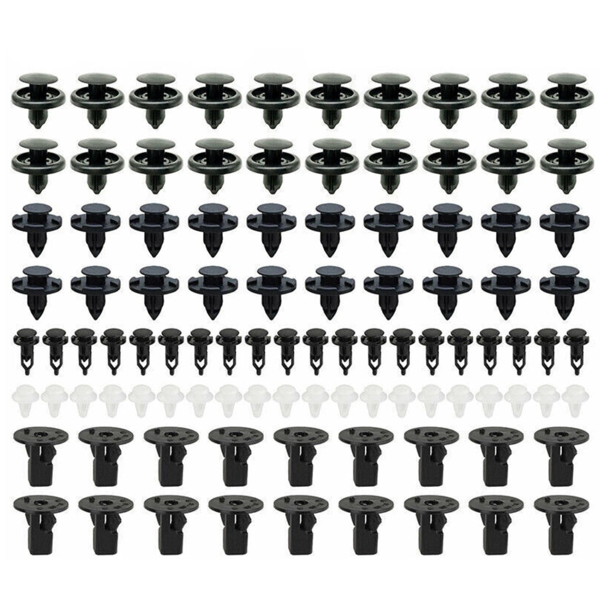 100 Pcs Body Clips Kit for Toyota Lexus