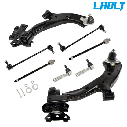 8X Front Suspension Control Arm Ball Joints Tie Rod End for Honda CR-V (2007–2011)