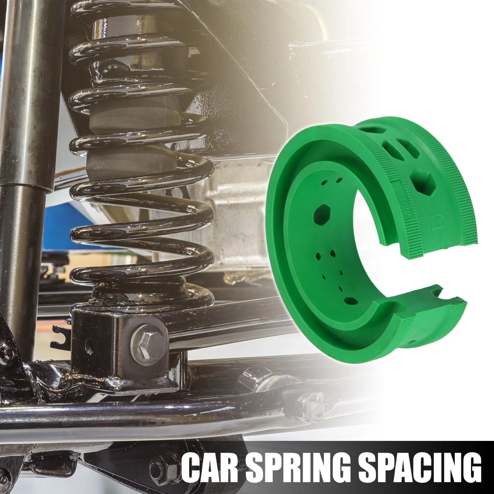 2PCS Car Coil Spring Rubber Buffer D-Type for Ford and Chevy (Universal)