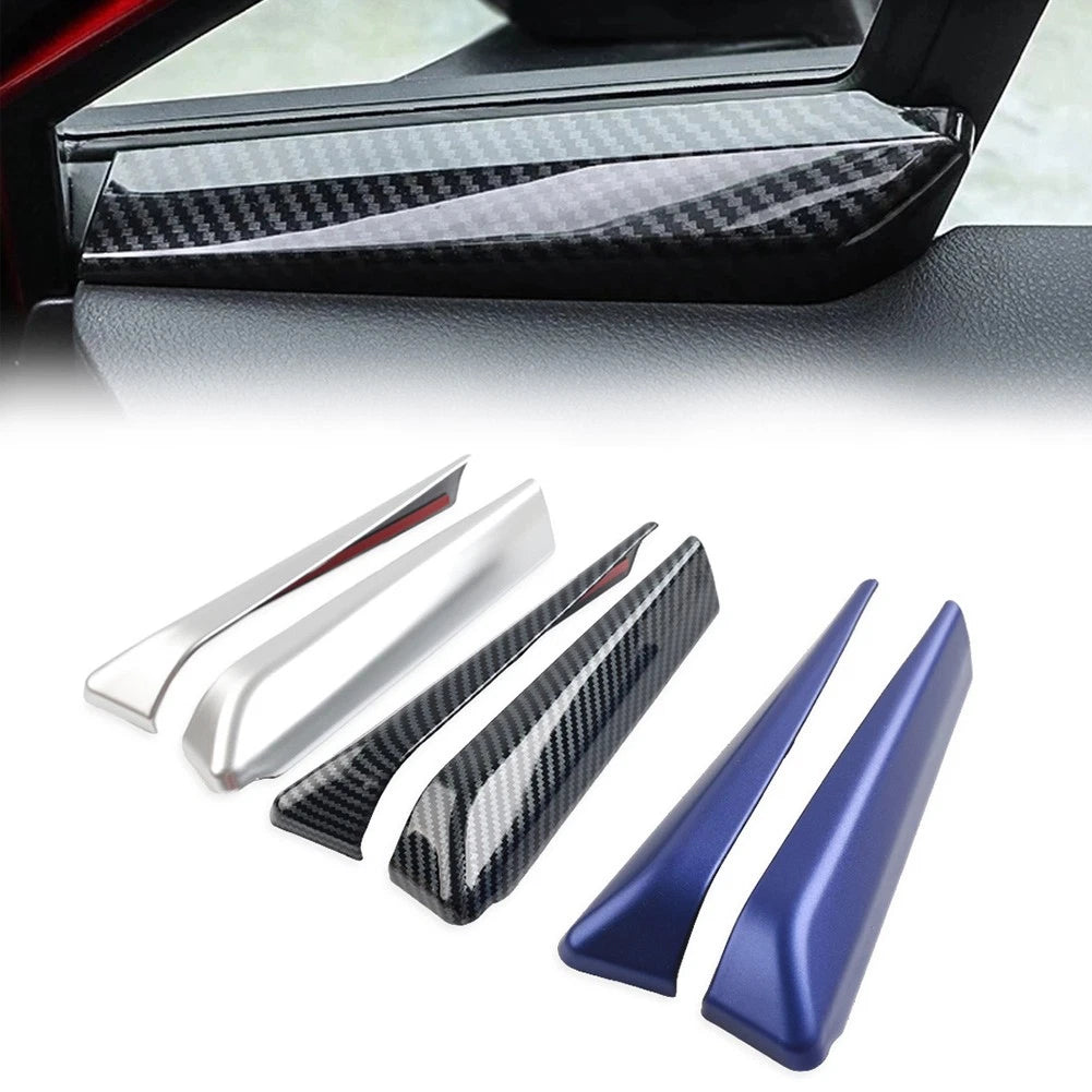 Inner Front Head A Column Frame Triangle Molding Cover Trim for Toyota CHR (2017–2023)