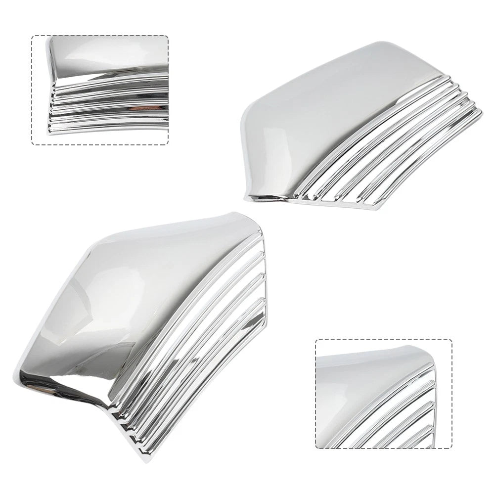 Set of 2 Chrome Mirror Back Accents for Honda Goldwing GL1500 (1988–2000)