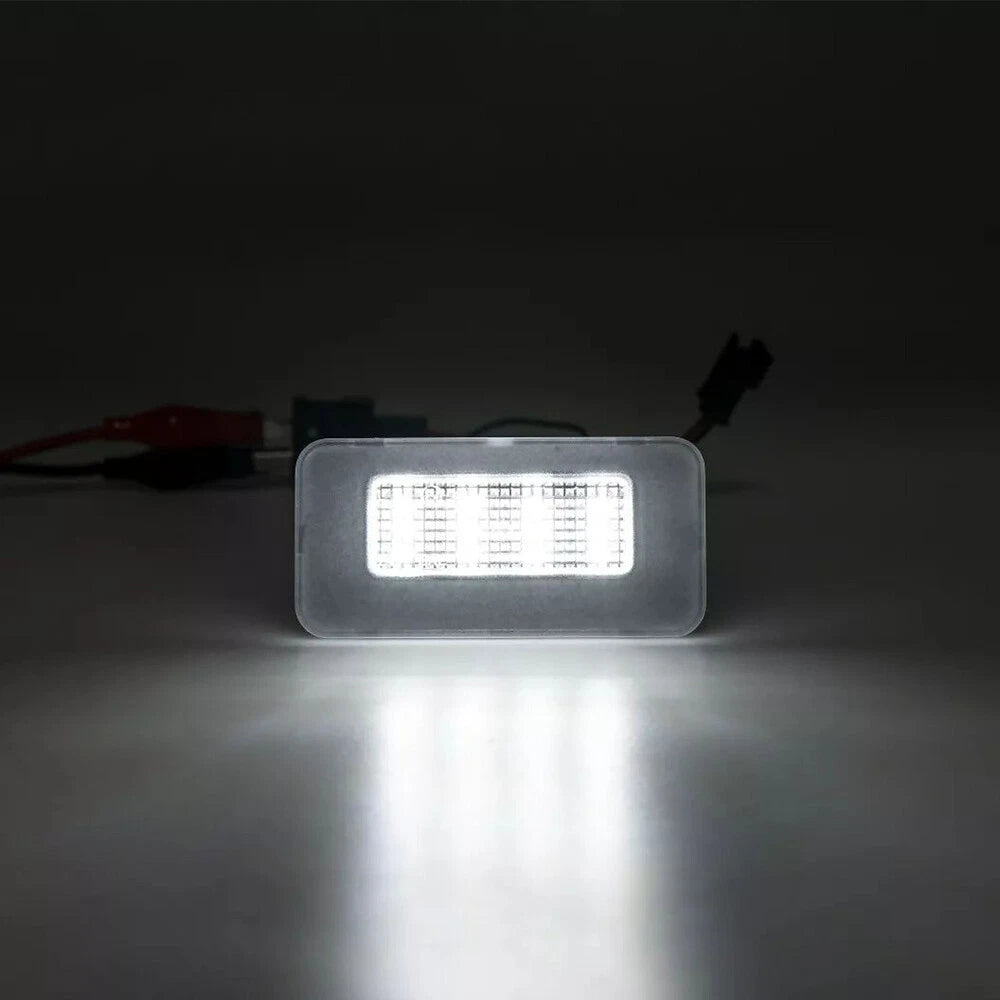 2X SMD LED License Plate Light for Tesla Model S (2017–up) Model X (2016–up)