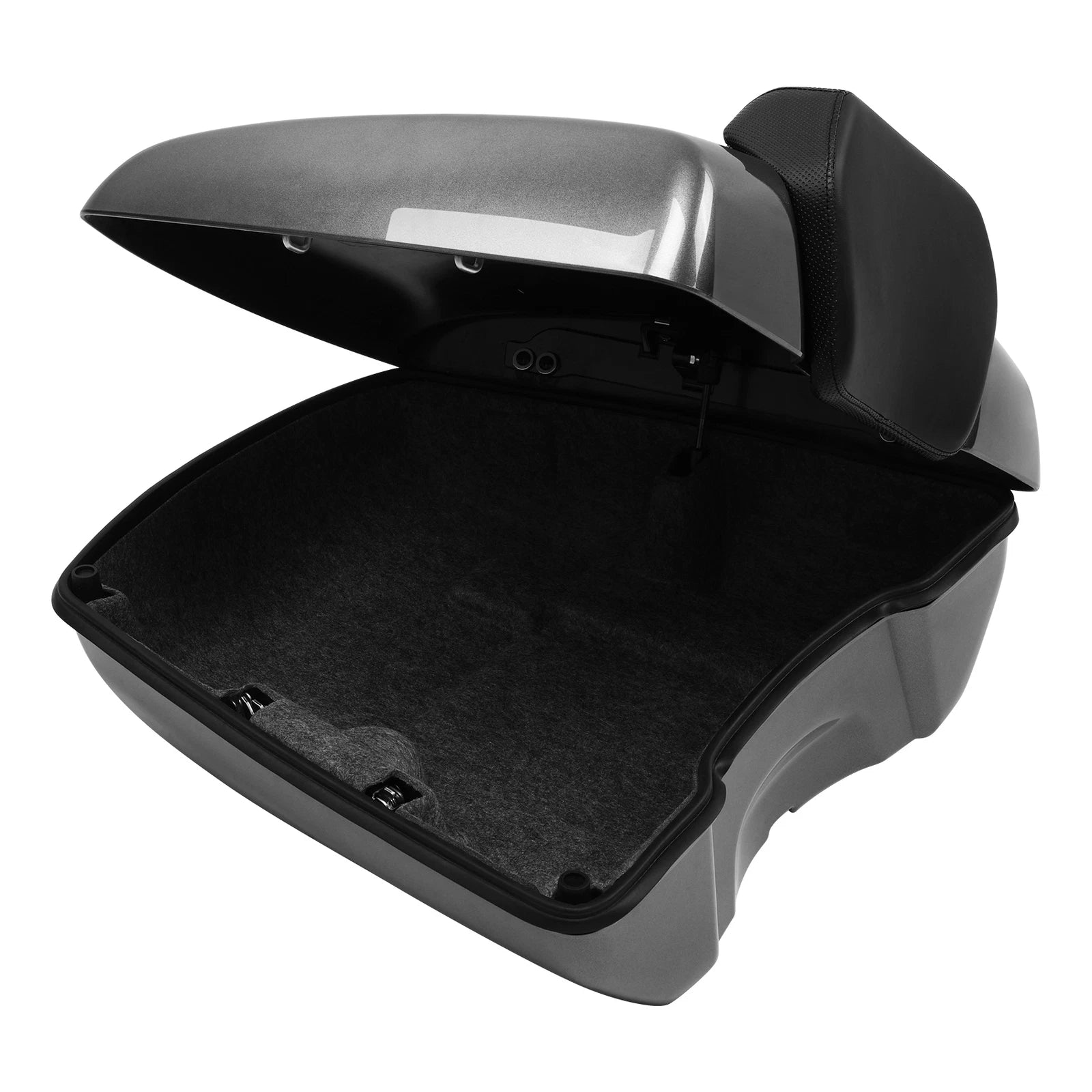 Low Profile Trunk Backrest Pad for Indian Chieftain (2014–2023) Steel Gray