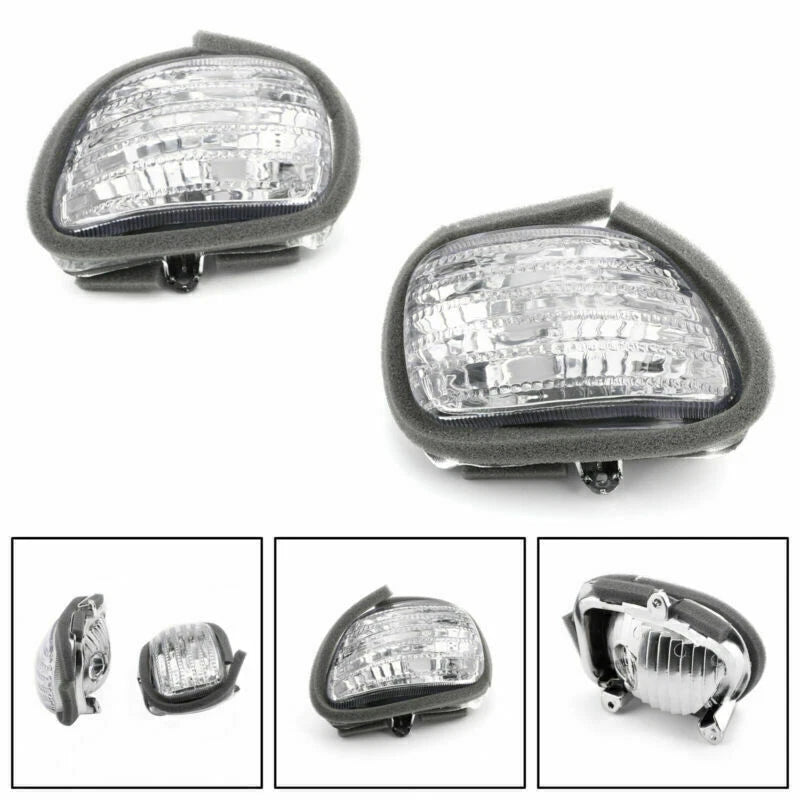 Front Turn Signal Lens for Honda GL1800 Goldwing (2001–2017) Clear T9