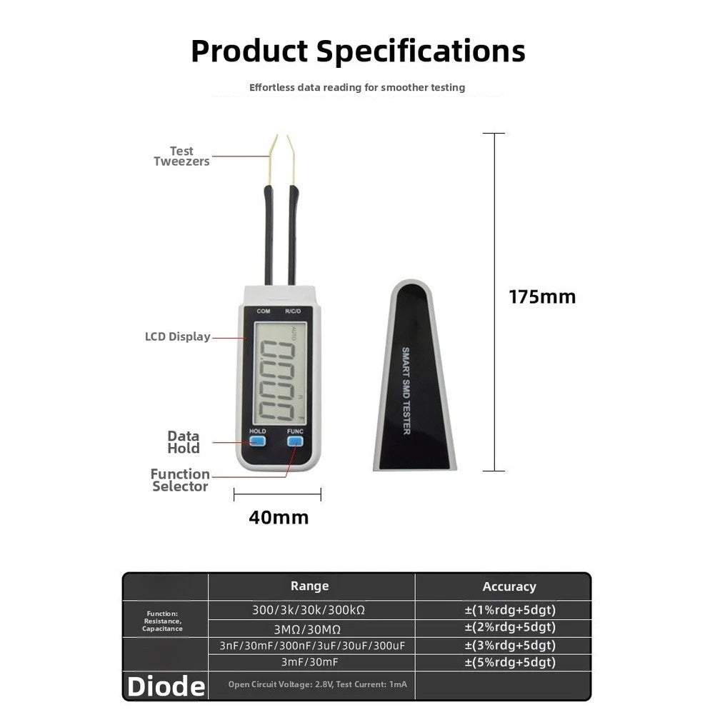 SMD Component Analyzer for Efficient Low Power Consumption