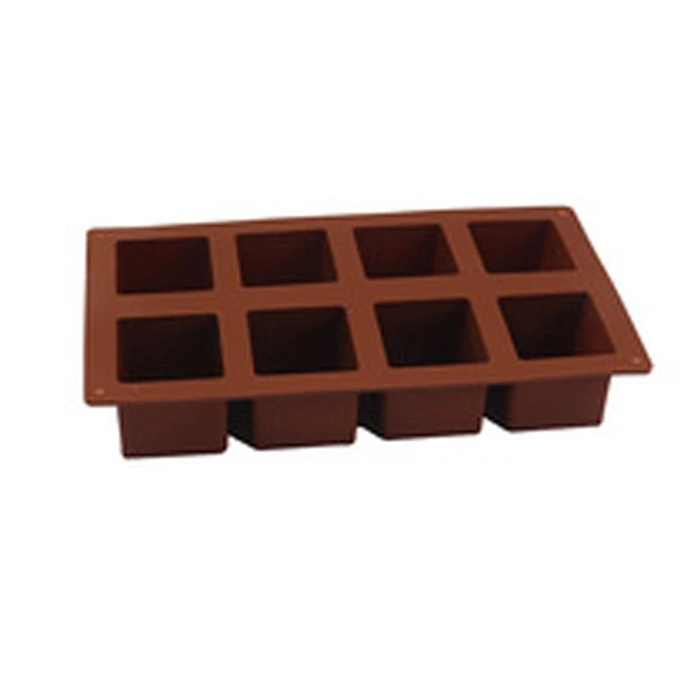 8 Compartment Silicone Baking Tool for Dessert Making (5.3 cm)